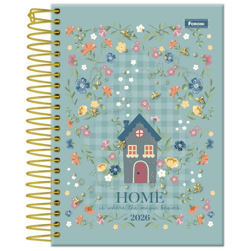 Agenda Diária 2026 Esp 117X164Mm Milly Home Foroni