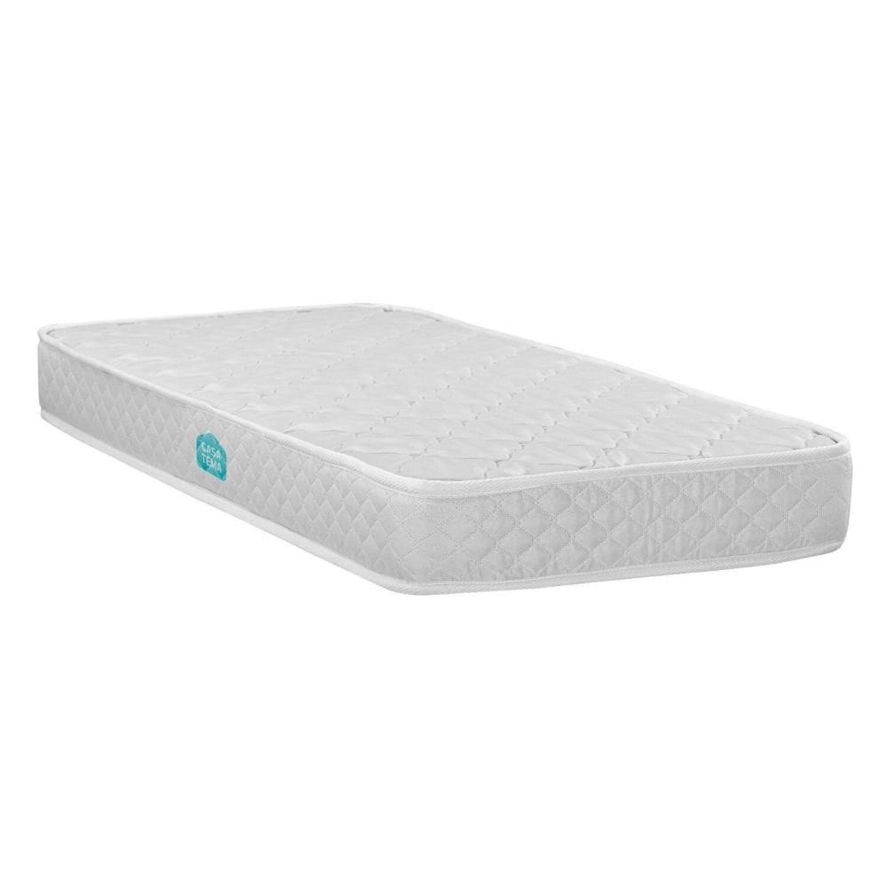 Colchão para Berço Nuvem Impermeável D18 70 X 130 X 12cm casatema Branco