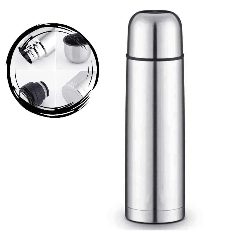 Garrafa Inox Quente E Frio Sistema Anti-Gotejamento 500Ml