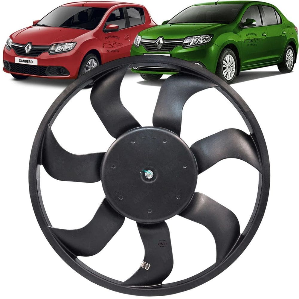 Ventoinha Eletroventilador Logan Sandero