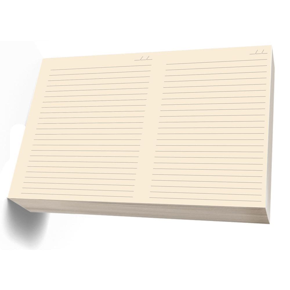 Papel A4 Offset Bold 90G Pautado 100 Folhas 2 Colunas