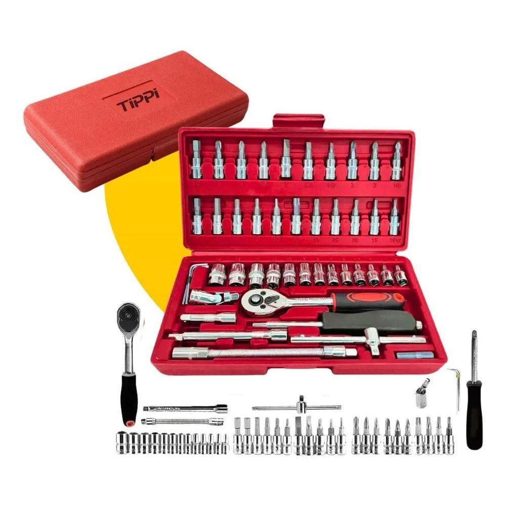Kit 46 Peças Ferramentas Jogo Combo Kit De Chave De Fenda Ph