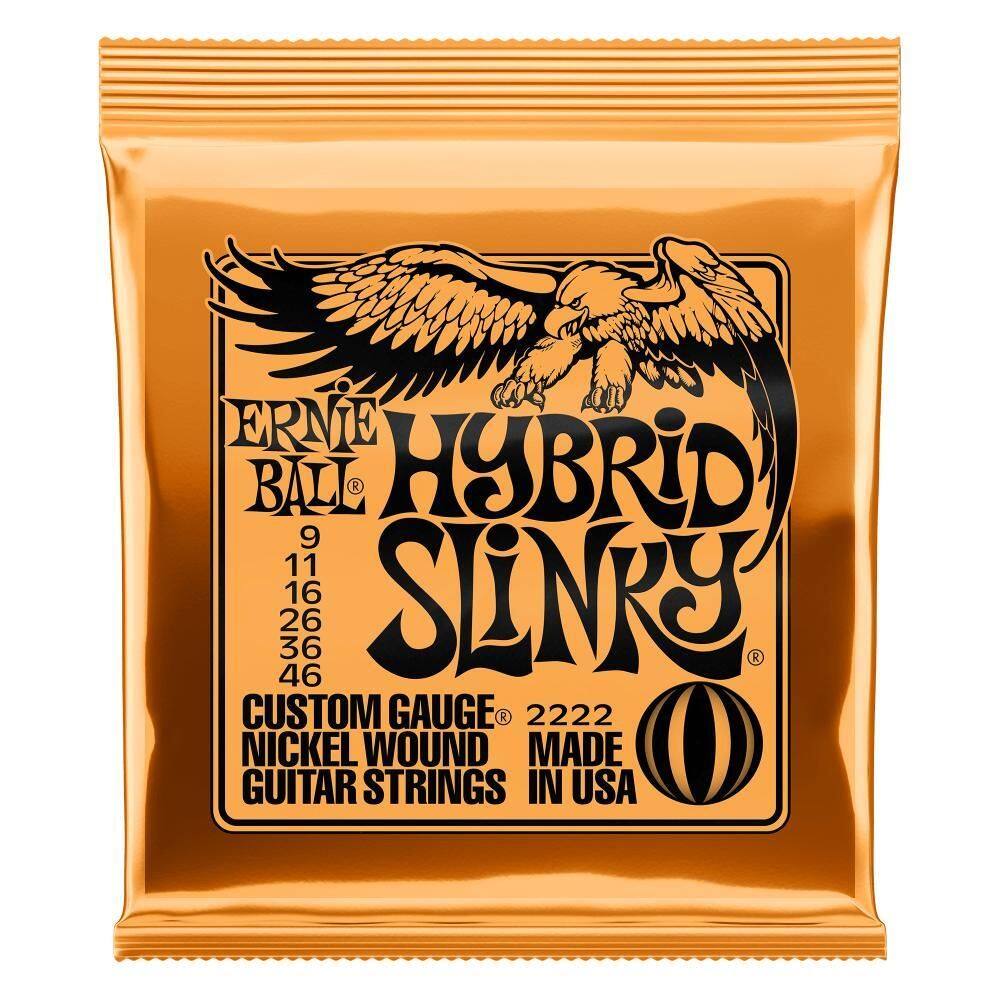 Kit 3X Enc. Guit. Ernie Ball 2222 009/046 Hibrid Slinky