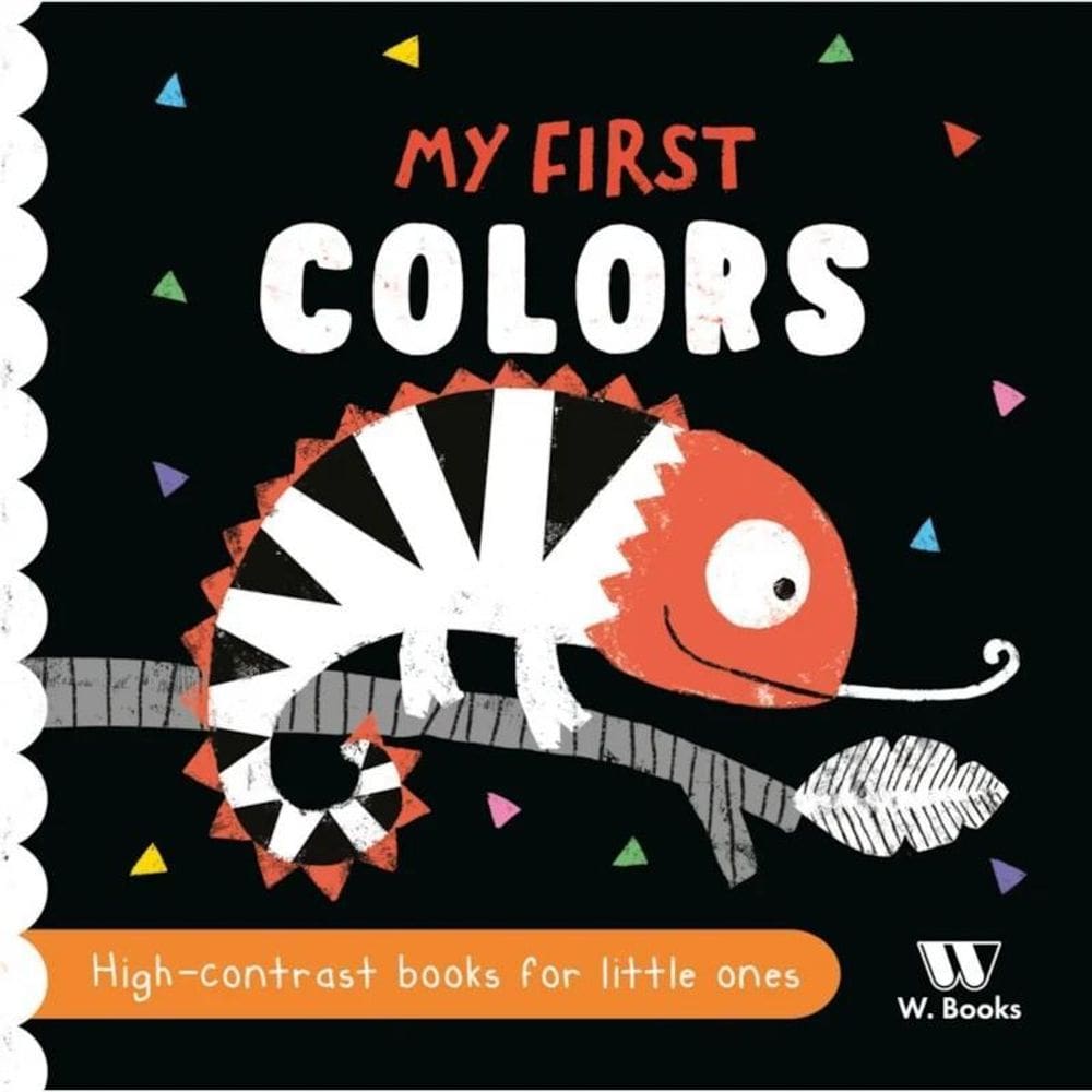 Livro Cartonado - My First Colors - Em Inglês - W. Books
