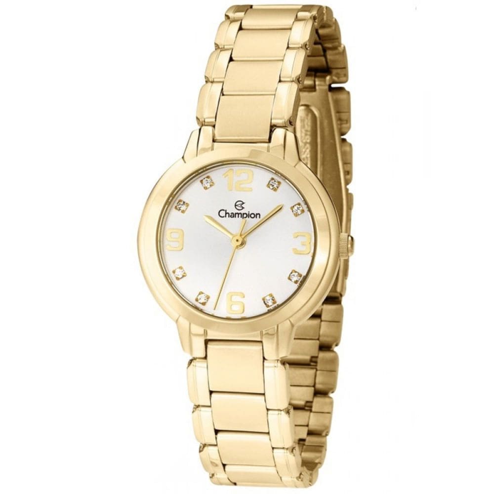 Relógio CHAMPION feminino dourado analógico CN28419H