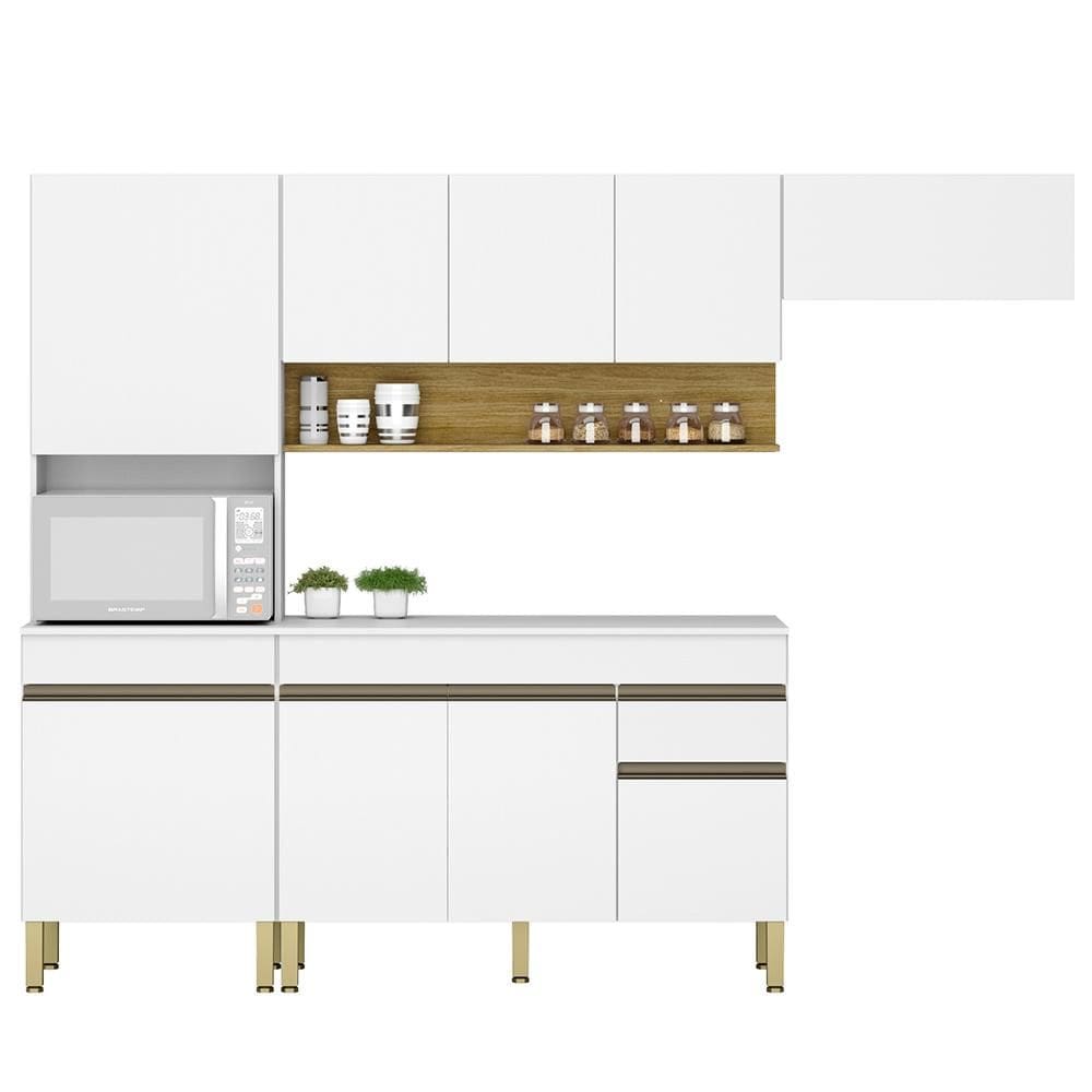 Cozinha Modulada 4 Pecas Balcao Com Tampo Line KTP