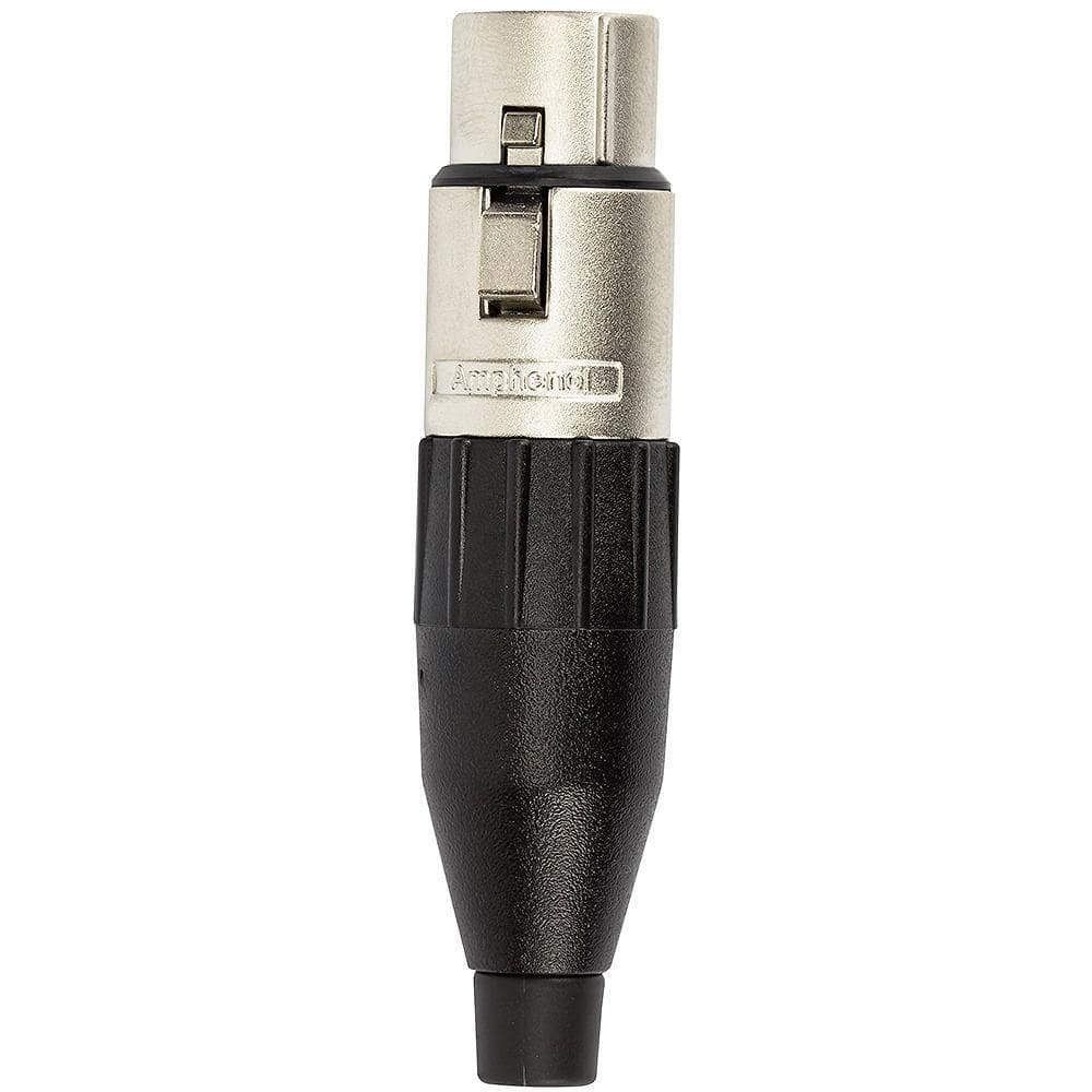 Conector Plug Xlr Fêmea Ac3F - Amphenol