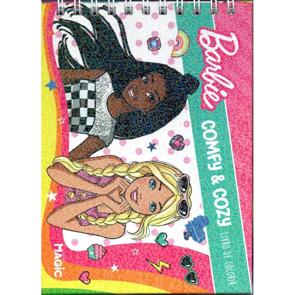 Livro De Colorir - Barbie - Comfy And Cozy - Magic Kids