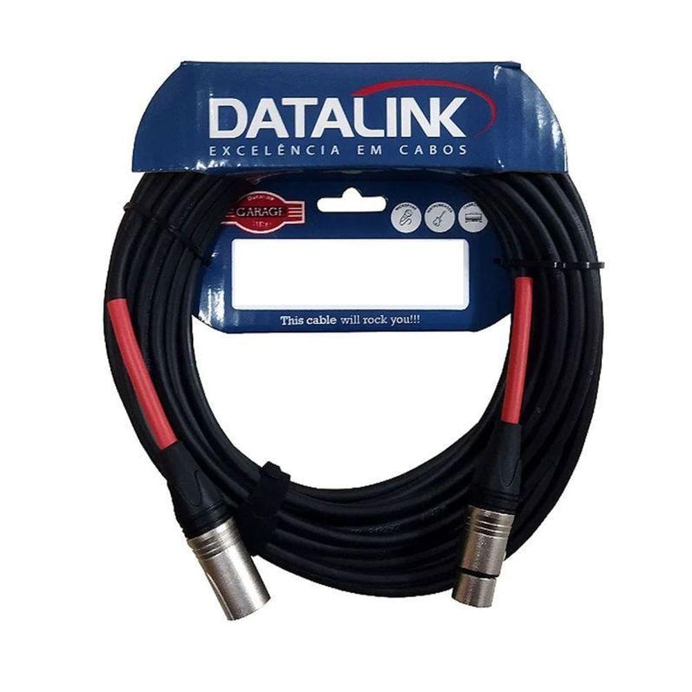 Cabo Microfone Datalink 0,30Mm Xlr X Xlr Garage 10M Gb005