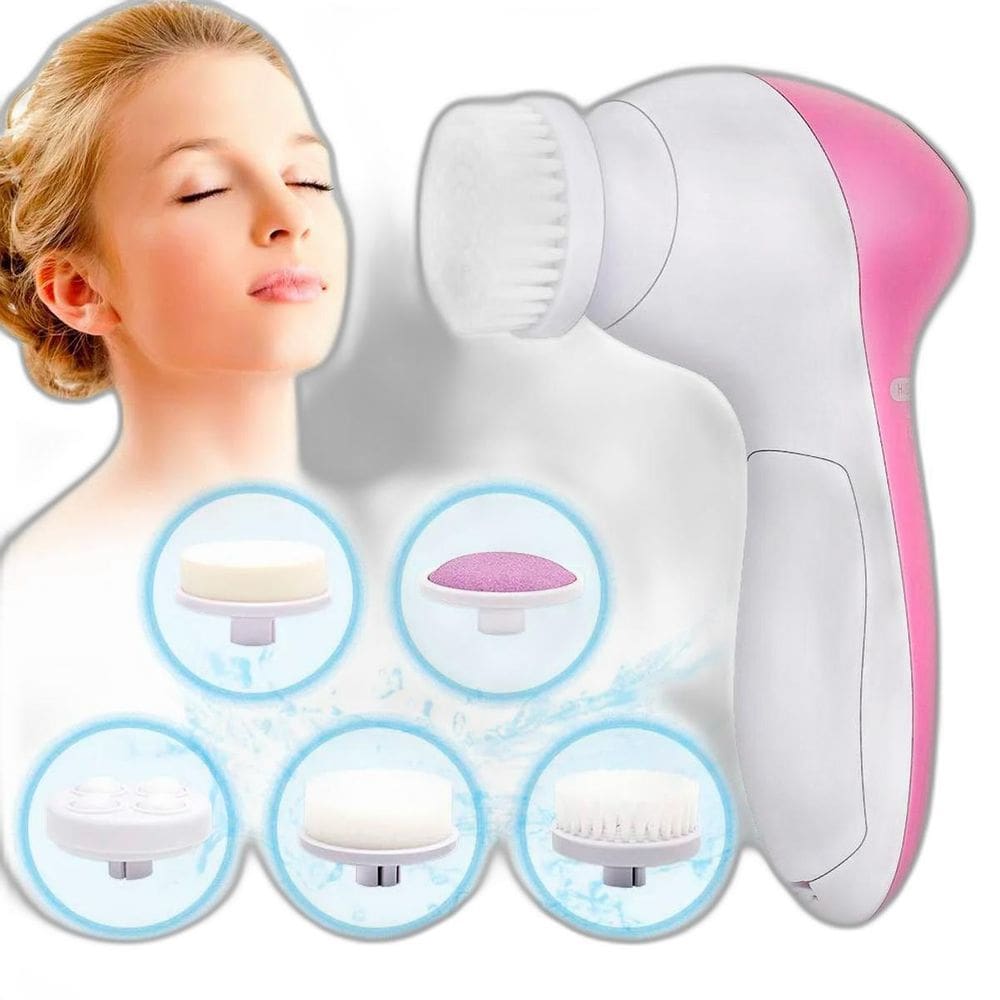 Massageador Facial 5 Em 1 Portátil Elétrico Para Rugas