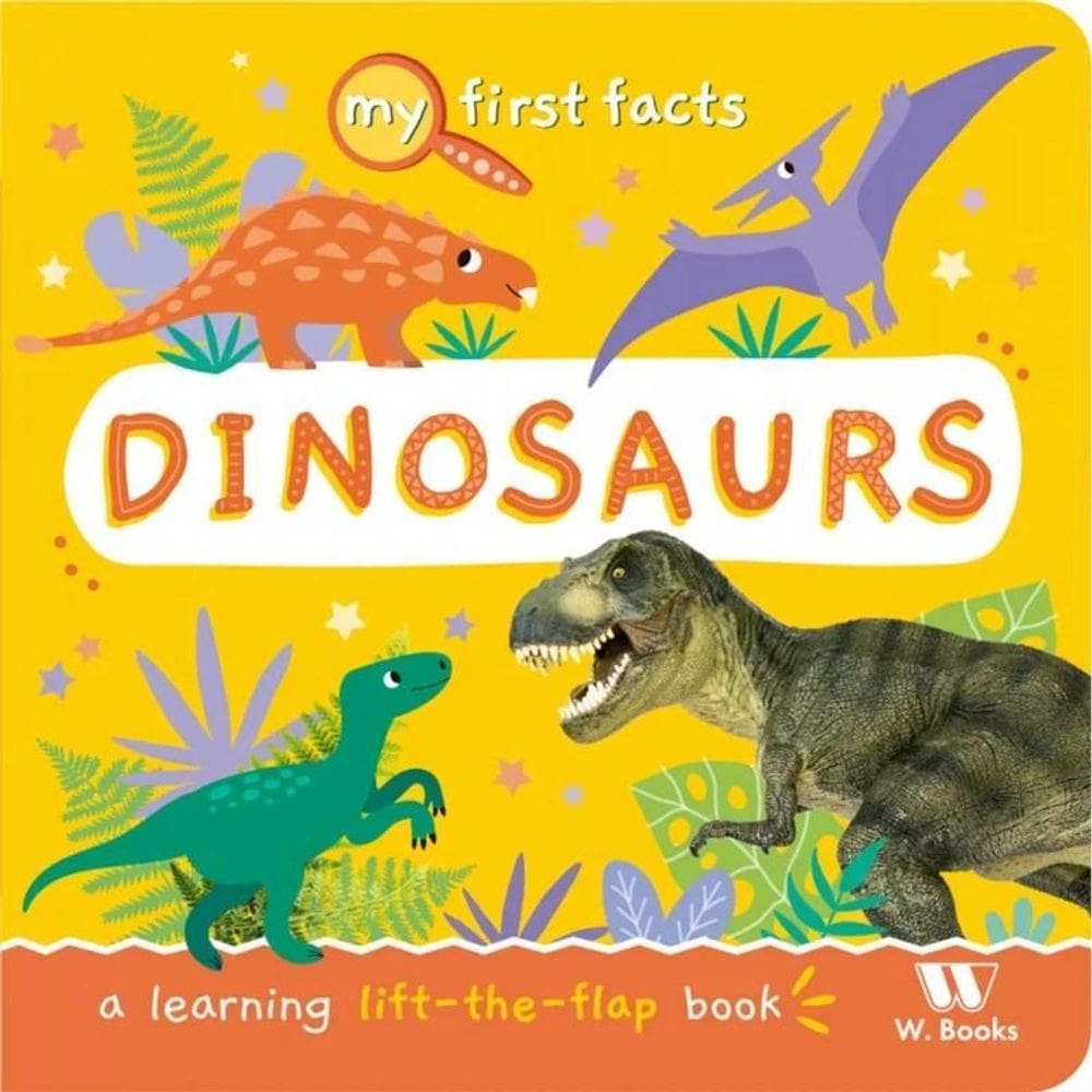 Livro Cartonado My First Fact Dinosaurs - Em Inglês