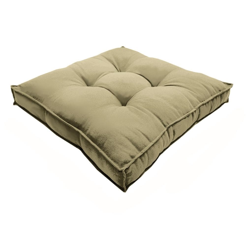 Almofada Futon Decoração 70X70cm Bege