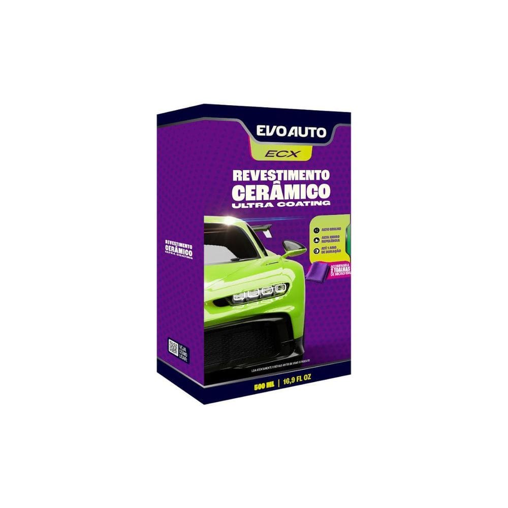 Ultra Coating Ecx Revestimento Cerâmico Evo Auto 500 Ml