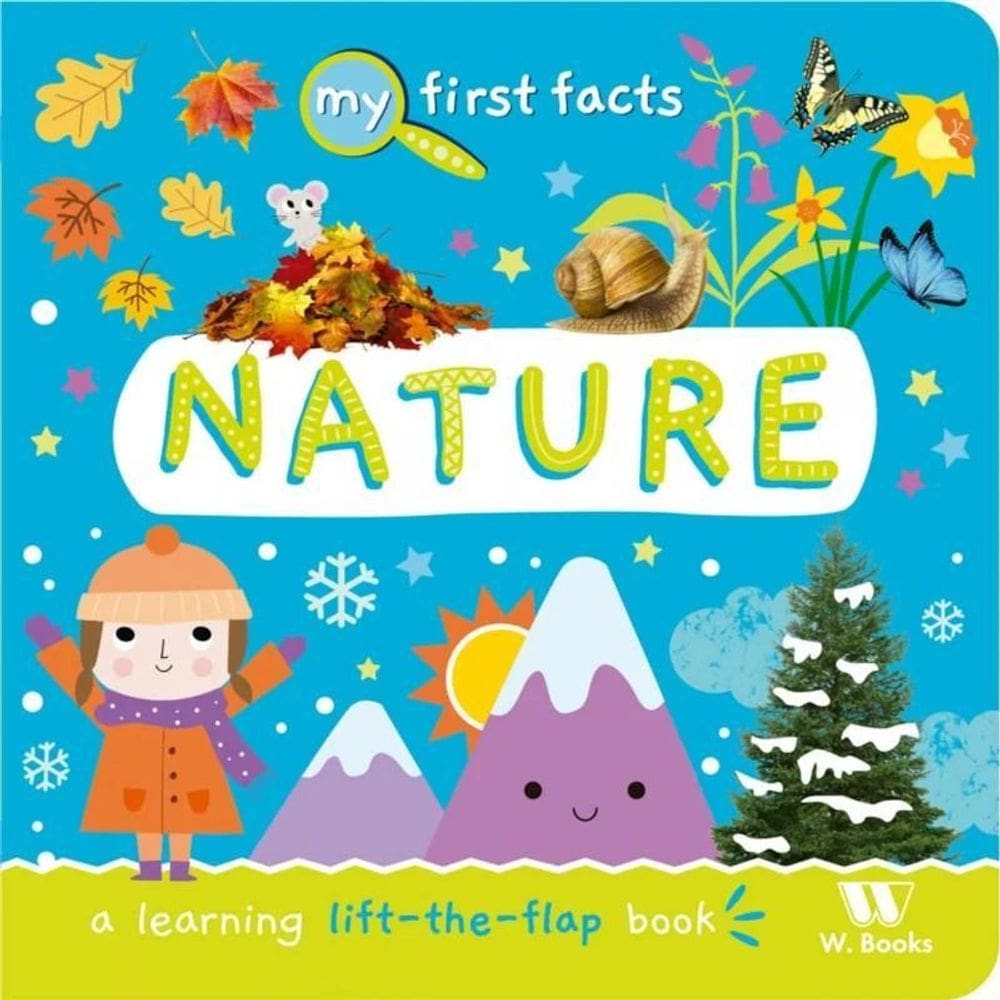 Livro Cartonado My First Fact Nature - Em Inglês - W. Books
