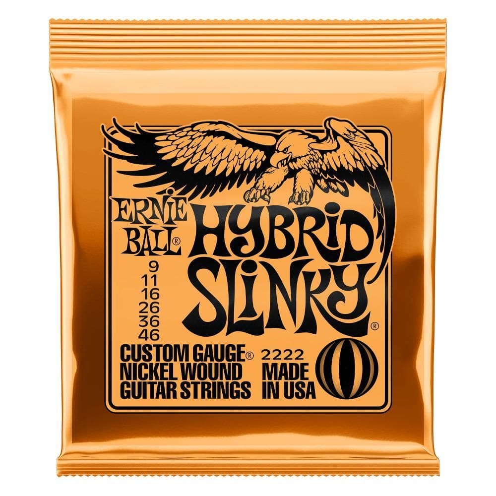 Kit 3X Enc. Guit. Ernie Ball 2222 009/046 Hibrid Slinky