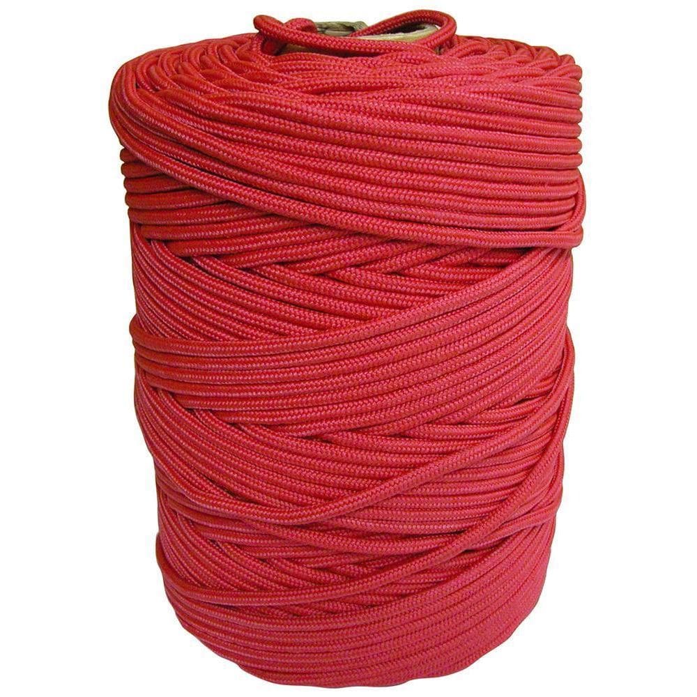 Corda Multifilamento Trançada 6,0Mm 4,0Kg 191 Metros Vermelh