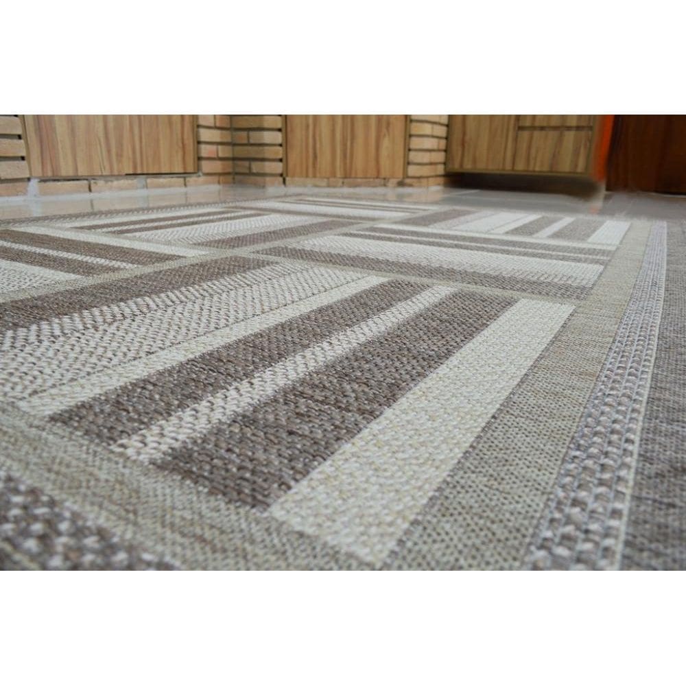 Mega Tapete Quadrado Natural Look Deck A 215X215 Cm