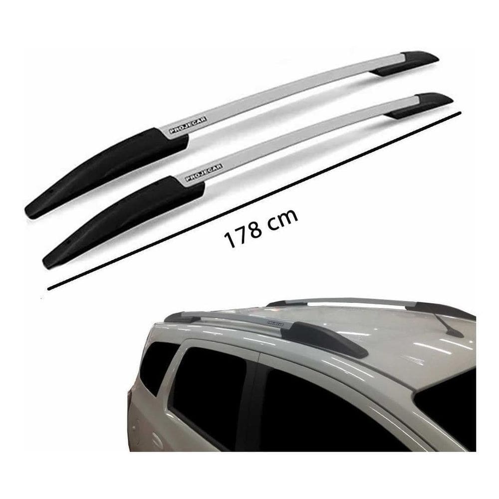 Longarina Teto Gm Spin 2012 Em Diante Prata Prata Especifico