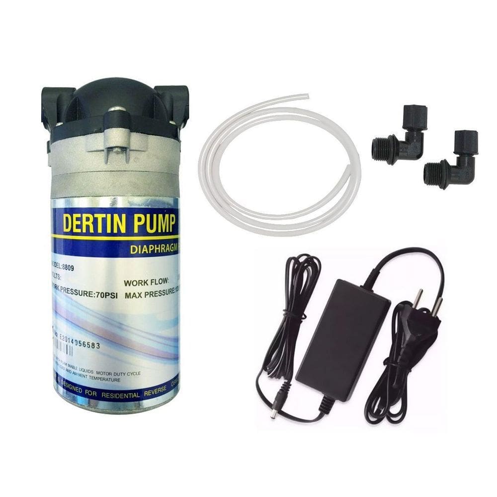 Bomba Pressurizadora Para Reverso Osmose 100Gpd + Conectores