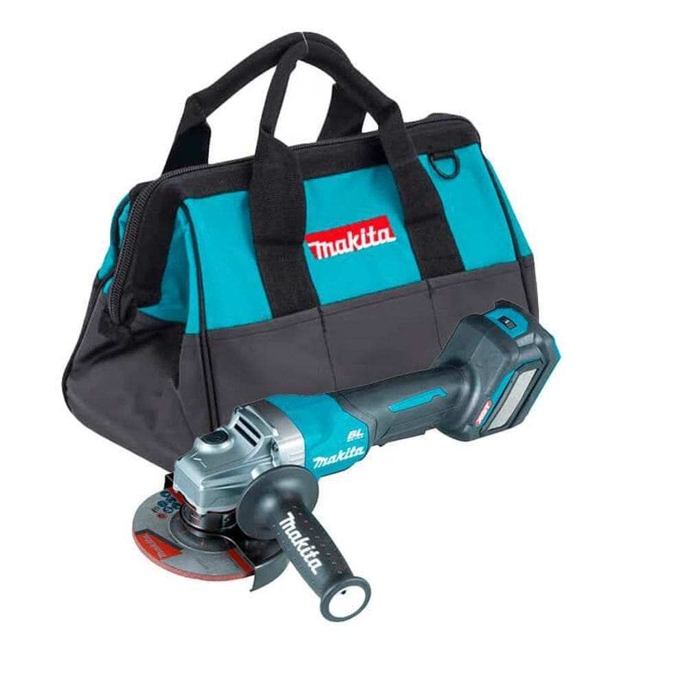 Esmerilhadeira Angular 125Mm A Bateria 40V Xgt Bolsa Makita