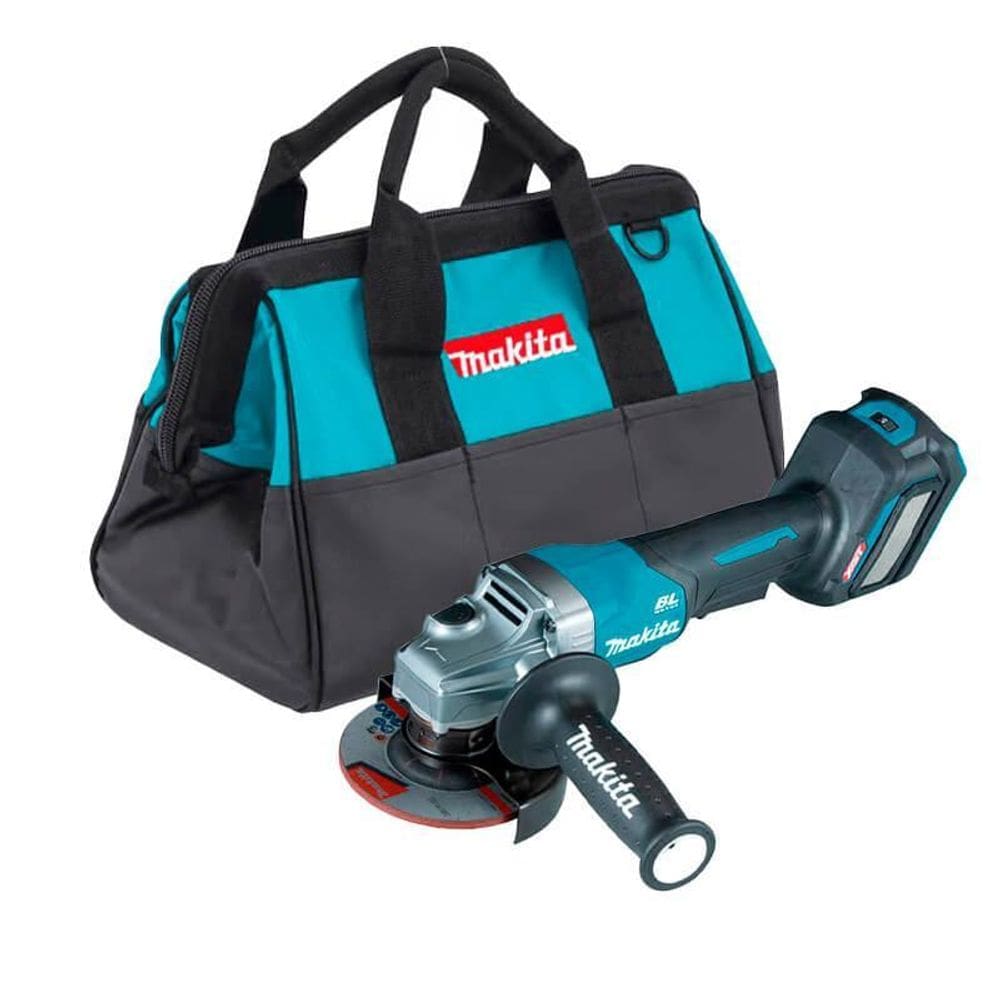 Esmerilhadeira Angular 115Mm A Bateria 40V Xgt Bolsa Makita