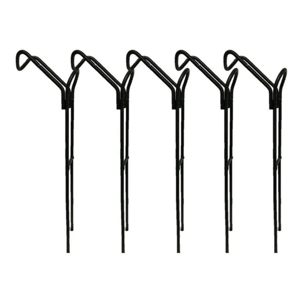 Kit 5X Suporte Para Varas Reto Com Reforço Barranco