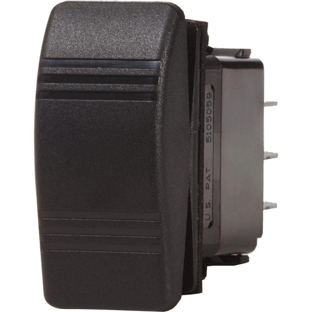 Botão Interruptor On-Off 12V 24V Preto Com 2 Pinos