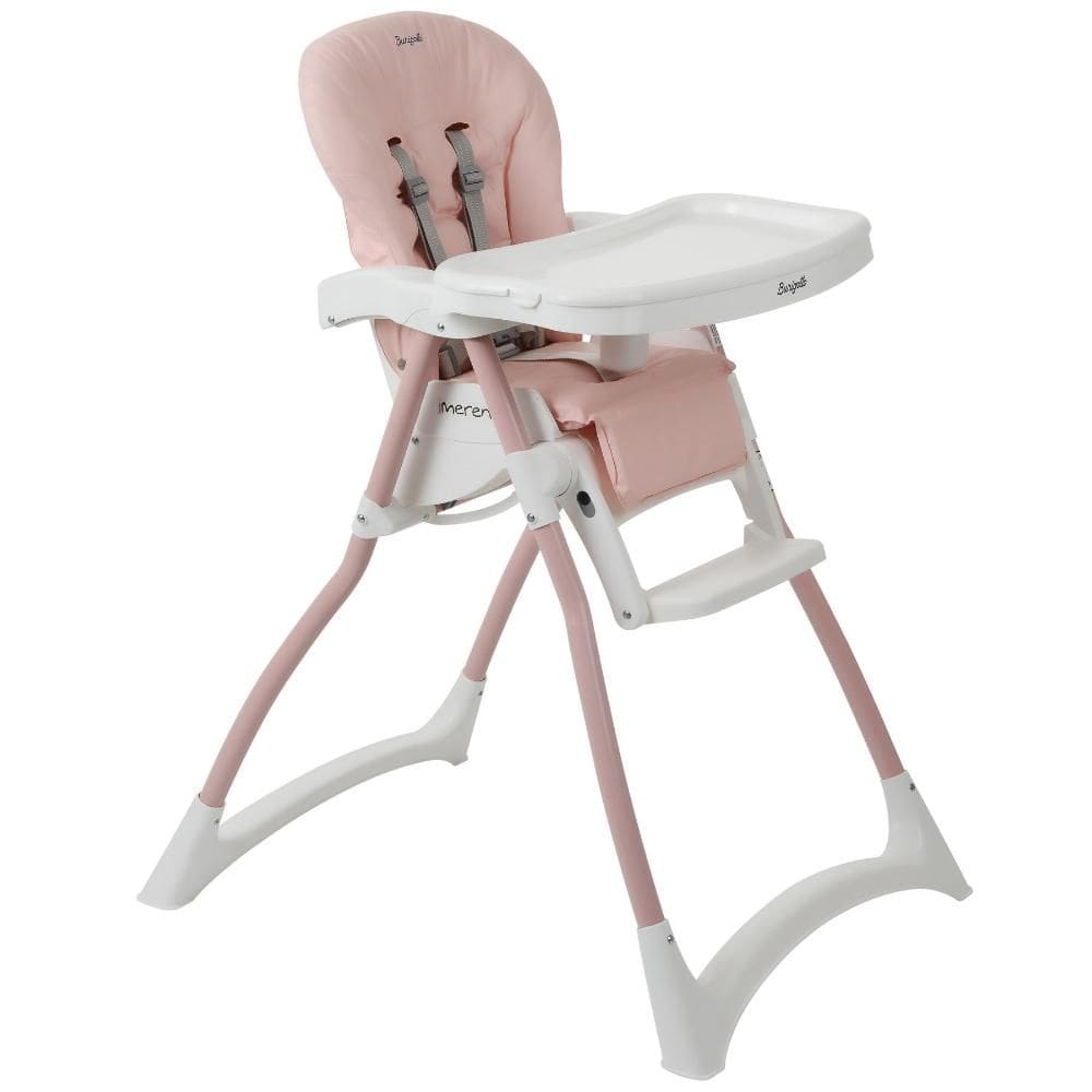 Cadeira de Alimentação Rose Madder Reclinável 15Kg Burigotto