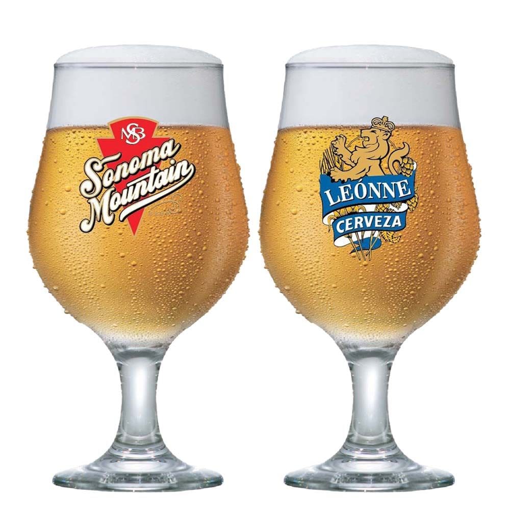 Jogo de Taças de Vidro Bélgica Happy Hour 380ml 2pcs- Ruvolo