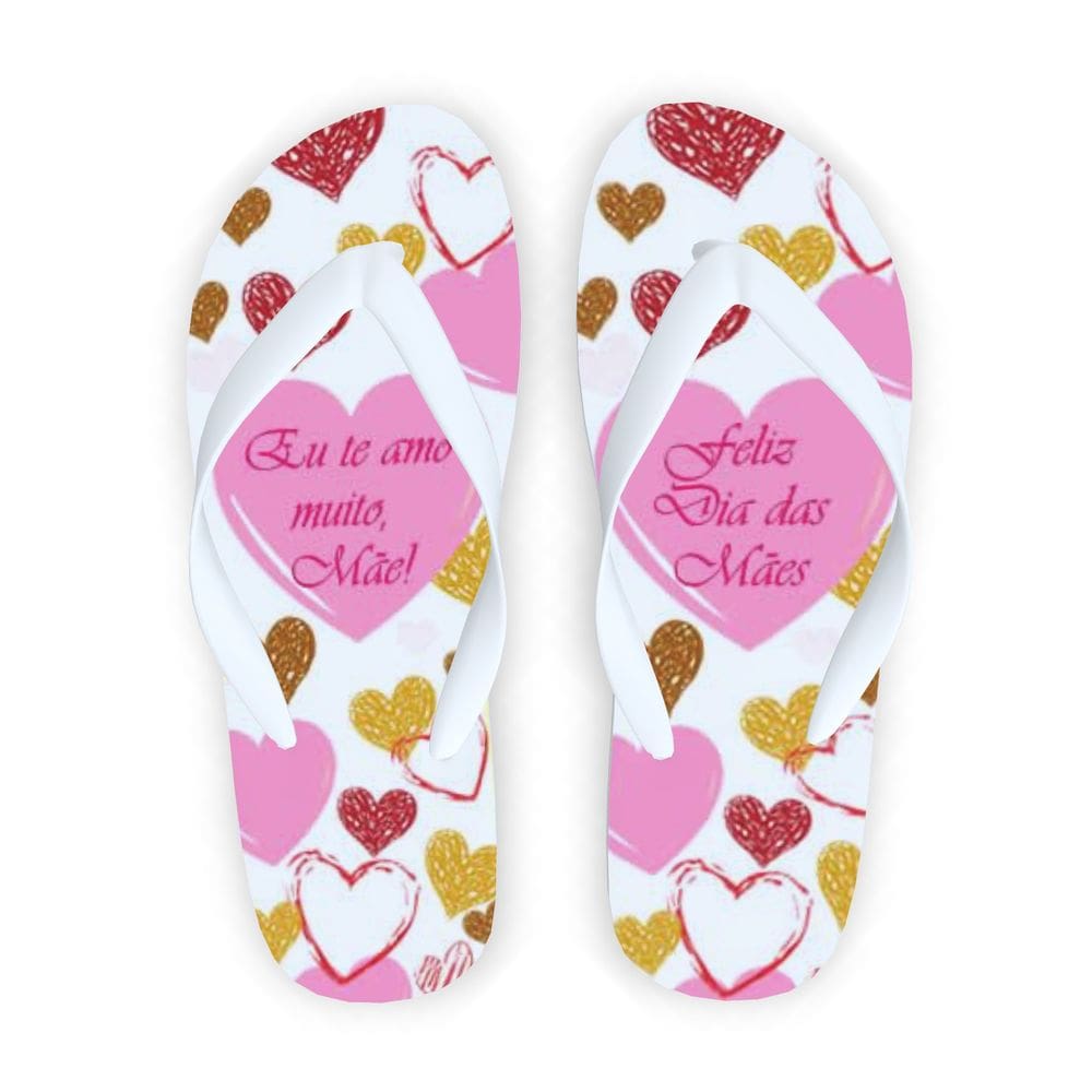 Chinelo Dia das Mães – Personalizado com Amor e Conforto