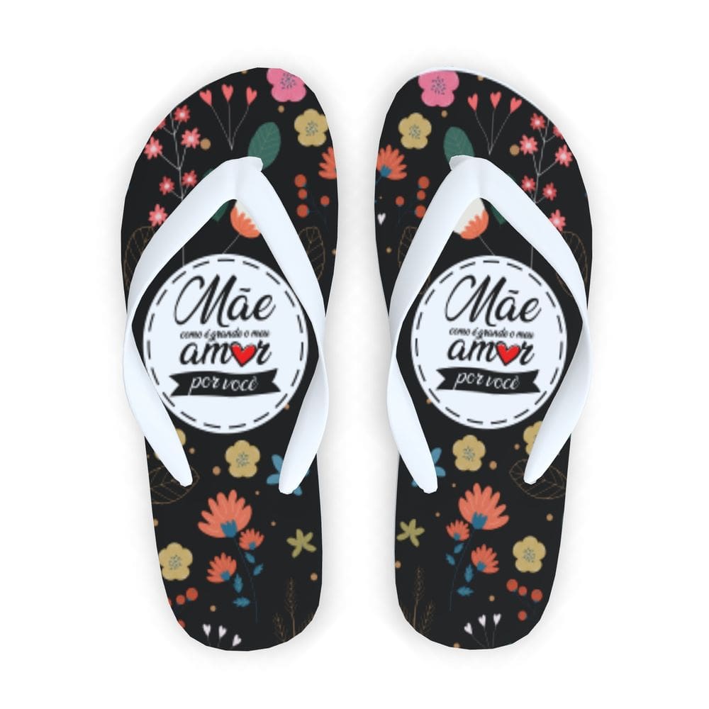 Chinelo Estampa Dia das Mães – Lindo Presente Personalizado