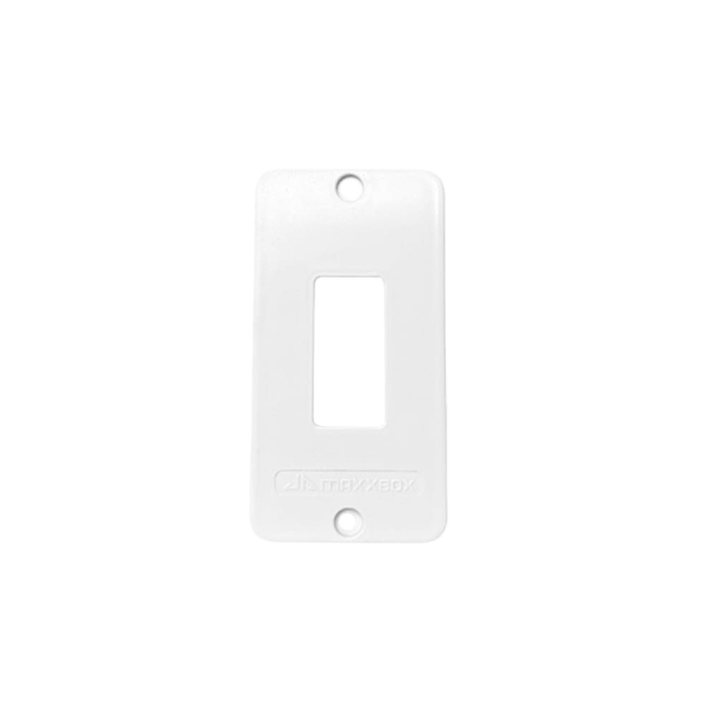 PLACA PVC 1” - 1TECLA BR