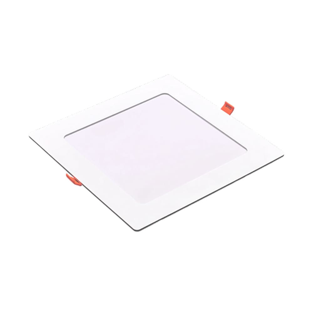 Painél Led Pop Quadrado De Embutir 6500K 24W Branco Poliestireno Bivolt - Avant