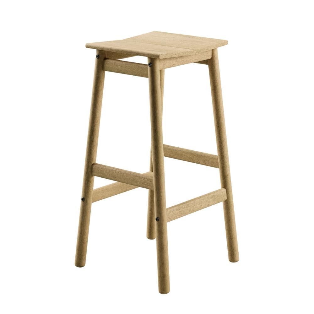 Banqueta Alta Tramontina Bossa 75 cm Madeira Tauari Natural