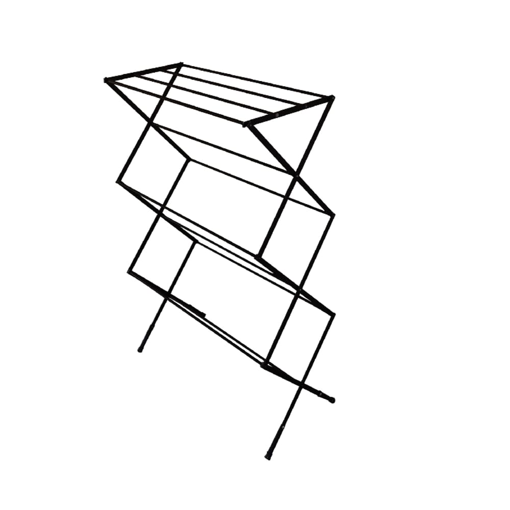 Varal Chão Sanfonado 11v Preto