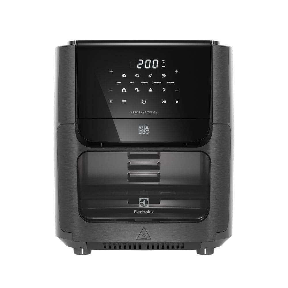 Air Fryer Oven Electrolux por Rita Lobo 12L Digital Grafite Experience 1700W (EAF85)