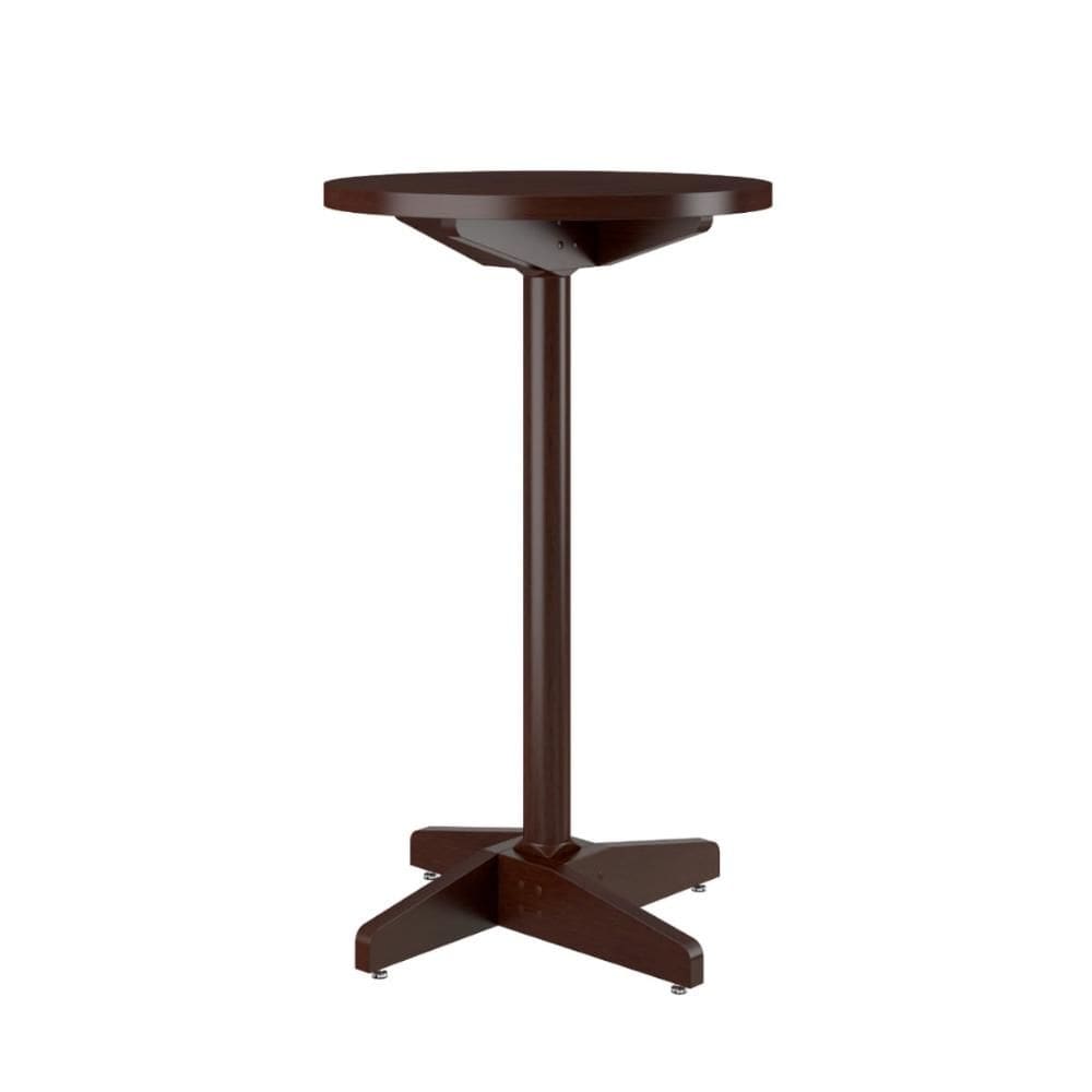 Mesa Bar Alta Piratini em Madeira Maciça Castanho Acetinado 60x100cm