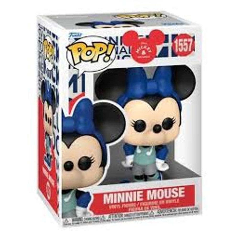 Funko Pop Disney Vida Real Minnie Com Roupa Corrida 1557
