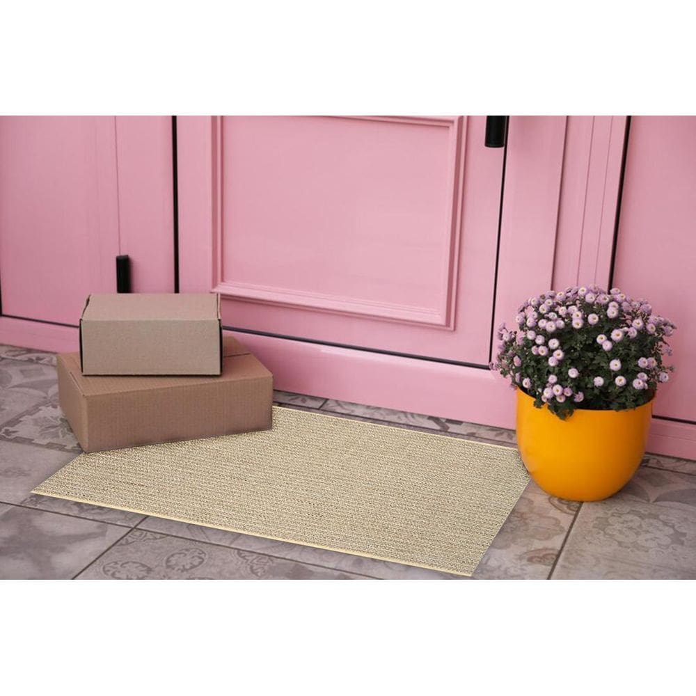 Tapete Capacho Passadeira Sisal Antiderrapante 0,66X1,00 Ps-