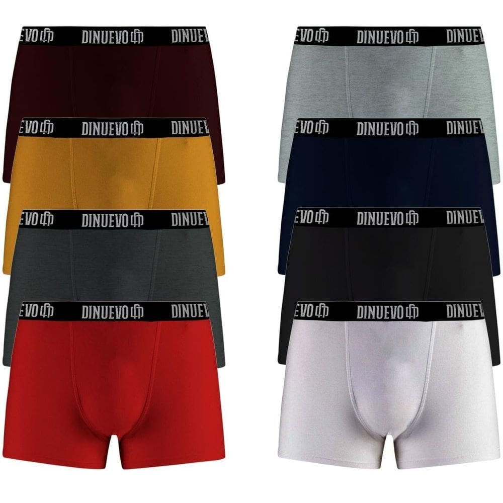 Kit 5 Cuecas Box Boxer  Di Nuevo em Algodão Confortável