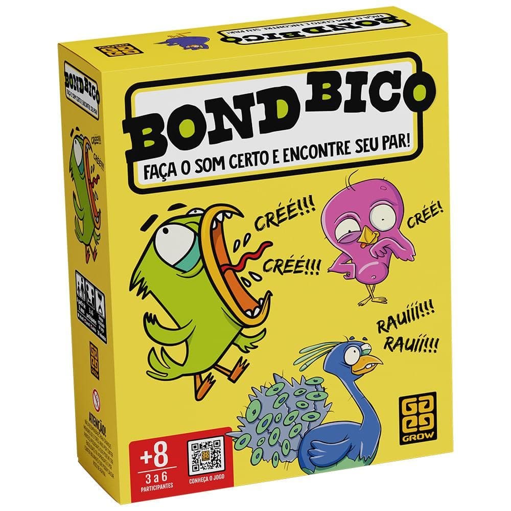 Jogo Bond Bico Grow Bond Bico
