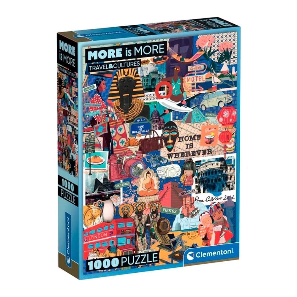Puzzle 1000 Peças Viagens e Cultura - Clementoni 37072 Puzzle 1000 Peças Viagens e Cultura - Clementoni
