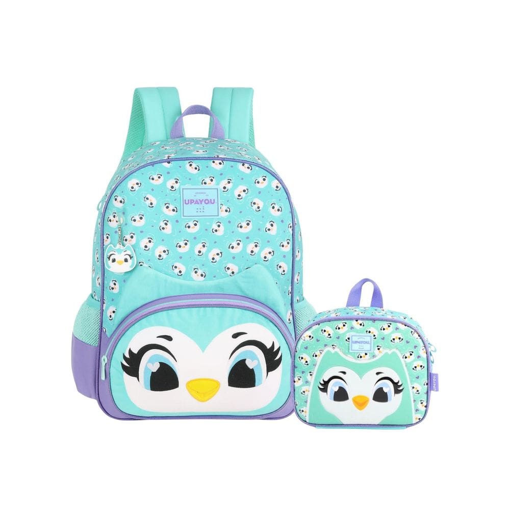 Kit Escolar Up4You Mochila Costas + Lancheira Bolsa Térmica