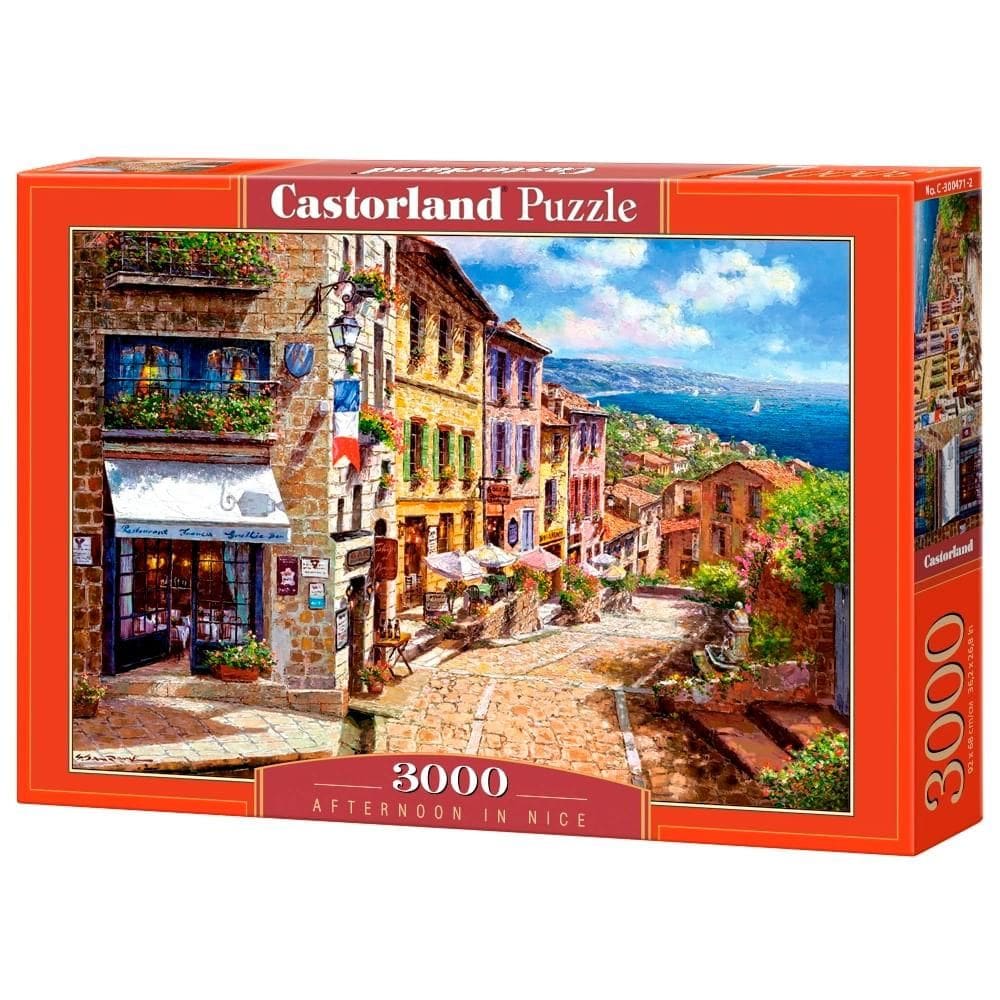 Puzzle 3000 Peças Nice ao Entardecer - Castorland Importado 3004712