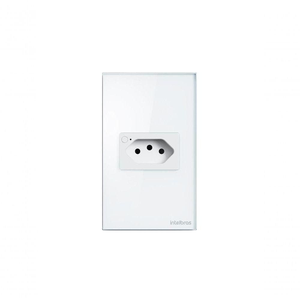 Tomada Izy Simples 10a Smart Wi-fi Ets 1001 Branco 4850062