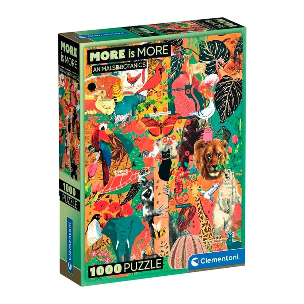 Puzzle 1000 Peças Fauna e Flora - Clementoni 37073 Puzzle 1000 Peças Fauna e Flora - Clementoni
