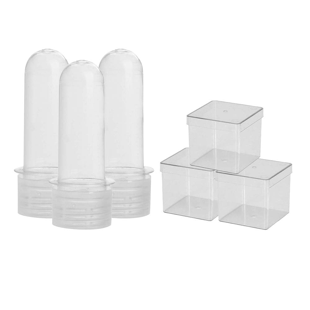 Lembrancinhas para Festa – Kit com 10 Tubetes 8cm e 10 Caixinhas 4x4