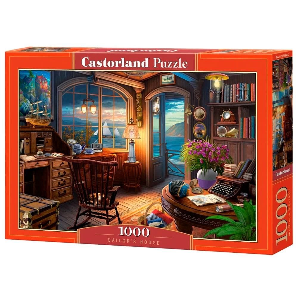 Puzzle 1000 Peças Casa dos Marinheiros - Castorland Importado 1050902