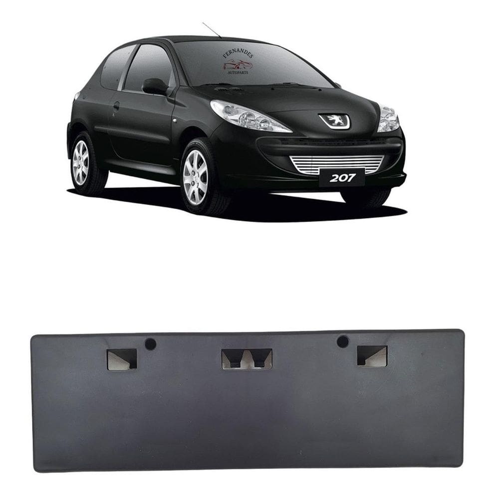 Suporte Placa Peugeot
