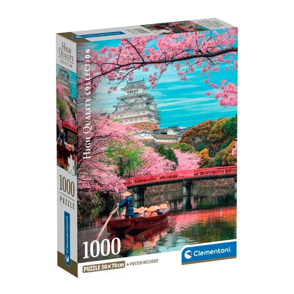 Puzzle 1000 Peças Castelo Himeji - Clementoni 39982
